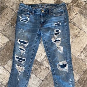 American Eagle low-rise skinny jean